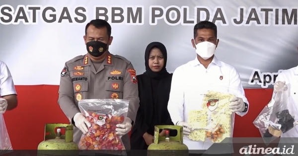 Polda Jatim Bongkar Penyalahgunaan Bbm Dan Lpg Subsidi