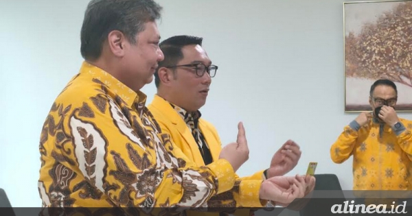 Golkar Untung Banyak Jika Usung Ridwan Kamil Jadi Cawapres