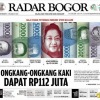 Redaksi Radar Bogor kembali digeruduk massa PDI Perjuangan