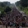 Kafilah migran baru di Honduras jadi amunisi Trump serang Demokrat?