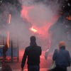 Polisi Serbia bentrok dengan hooligan selama pawai LGBTQ di Beograd