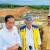Tinjau IKN, Jokowi yakin jadi lokasi upacara HUT RI 2024