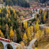 Swiss membuat kereta dengan rangkaian gerbong hampir  2 Km
