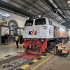 Usai longsor, Kereta api Pangrango kembali beroperasi 