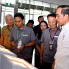 Jokowi tinjau pabrik baterai mobil listrik terbesar di Asia Tenggara