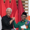 Pidato penetapan bacawapres, Mahfud singgung cita-cita Indonesia emas 2045