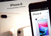 iPhone 8 kurang laku, saham Apple susut 2,64%