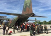 TNI ‘berperang’ melawan campak di Kabupaten Asmat