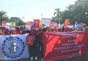 Tuntut hak-hak pekerja, PRT gelar aksi di Hari Buruh