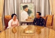 Bertemu lagi, Jokowi-Mega bahas cawapres