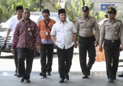 Zainudin Hasan tiba di KPK usai kena OTT, Ketua MPR minta maaf