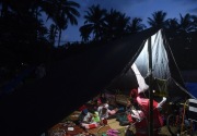 Gempa masih terus berlangsung, Lombok gelap gulita