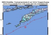 BMKG: Kupang diguncang 17 kali gempa bumi