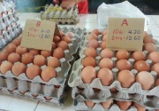 Daging, Ayam, dan Telur sumbang deflasi 0,04%