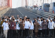 Jokowi resmi gratiskan tol jembatan Suramadu