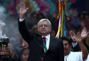 Hari pertama berkantor, presiden Meksiko bidik isu keamanan