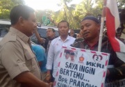Demi dukung Prabowo, Rahman berjalan kaki dari Tegal ke Jakarta
