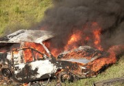 Gubernur Jateng: Aparat kesulitan tangkap pembakar kendaraan