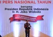 Jokowi: Masyarakat masih percaya media konvensional