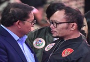 Tegangnya protes massal kubu Prabowo di sela debat pilpres