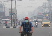 Ribuan warga sakit akibat terpapar asap karhutla