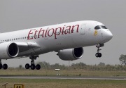 Pesawat Ethiopian Airlines jatuh