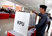 Data sementara KPU,  669.737 pemilih pindah memilih