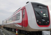Tarif resmi LRT Gading-Velodrome flat Rp5.000