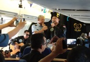Berkolaborasi dengan TNI AU, Padi Reborn tampil di udara