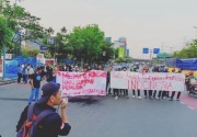 8 pengunjuk rasa protes Jokowi, dinilai ganggu ketertiban umum