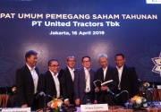  United Tractors tebar dividen Rp4,5 triliun dari laba bersih 2018