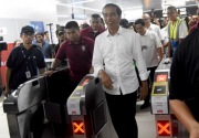 Jokowi ajak Erick Thohir dan Wishnutama naik MRT