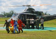 KKB tembaki helikopter pengangkut logistik, dua TNI terluka