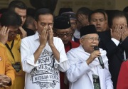 Data Situng 86%, Jokowi-Ma'ruf unggul 15 juta suara