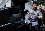 Bertemu Jokowi, Bamsoet bantah minta dukungan jadi Ketum Golkar