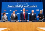 Trump bicara persekusi atas nama agama di PBB