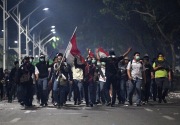 Cari penyusup di demo mahasiswa, polisi temukan pelajar bawa molotov
