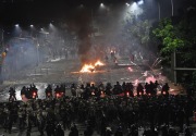 Demonstrasi mahasiswa dan pelajar RI di DPR disorot dunia