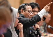 Mahfud MD terka isi pembicaraan Prabowo-Jokowi di Istana