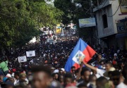 Protes anti-pemerintah, rakyat Haiti bernyanyi dan menari