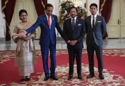 Jelang pelantikan, Sultan Brunei hingga Raja Eswatini kunjungi Jokowi