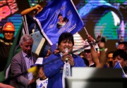 Morales klaim menang dalam Pilpres Bolivia
