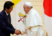 Isu lingkungan menutup lawatan Paus Fransiskus di Jepang