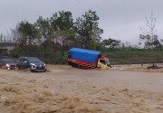 Tol Cipali KM 136 banjir parah