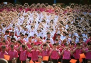 Semangati China, 3.000 pelajar Thailand kirim ucapan Valentine