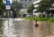 36 kelurahan di Jakarta terendam akibat hujan deras