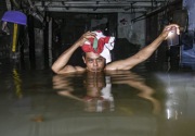 Banjir di Pulomas capai satu meter