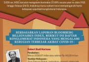 Harta konglomerat Indonesia menguap, apa penyebabnya?