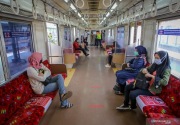 Jumlah penumpang transportasi umum di Jakarta turun