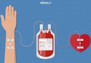  Donor darah saat pandemi Covid-19: Stok turun, pendonor sepi